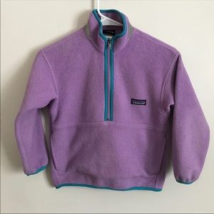 Patagonia girls synchilla xs 5-6